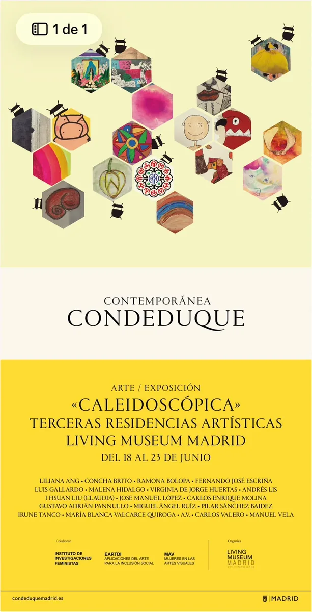 Caleidoscópica: Exposición Final de las Terceras Residencias Artísticas