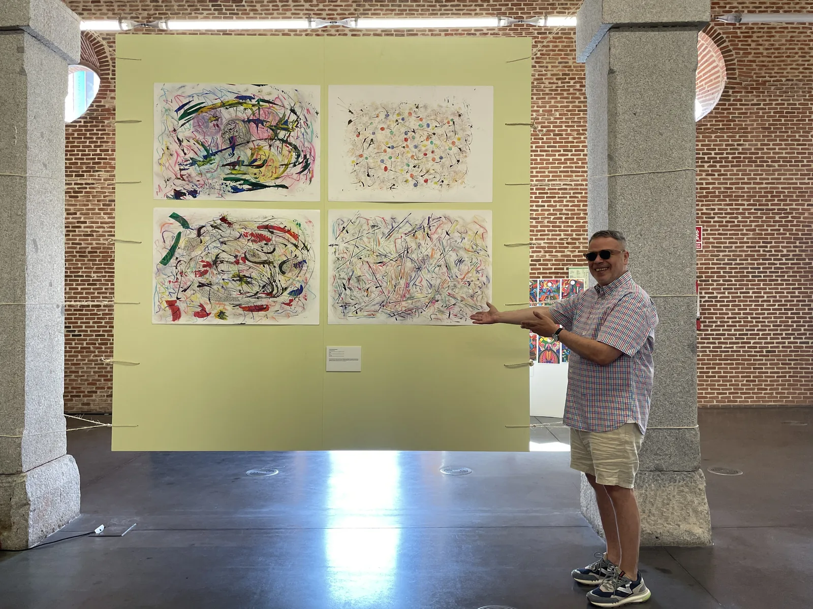 Fotografía 2 de la exposición final Caleidoscópica 2026