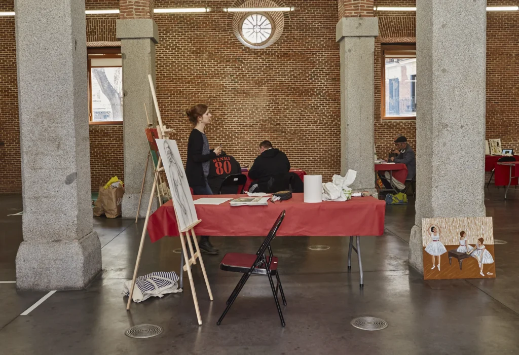 Materiales y obra de Living Museum Madrid