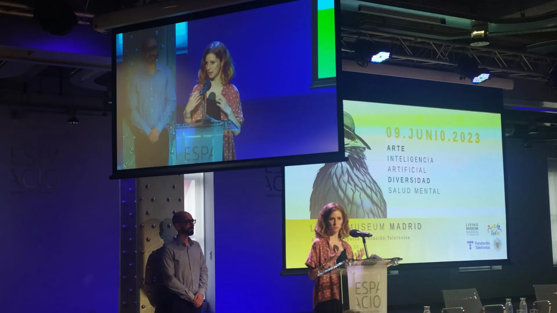 Evento de presentación en Fundación Telefónica