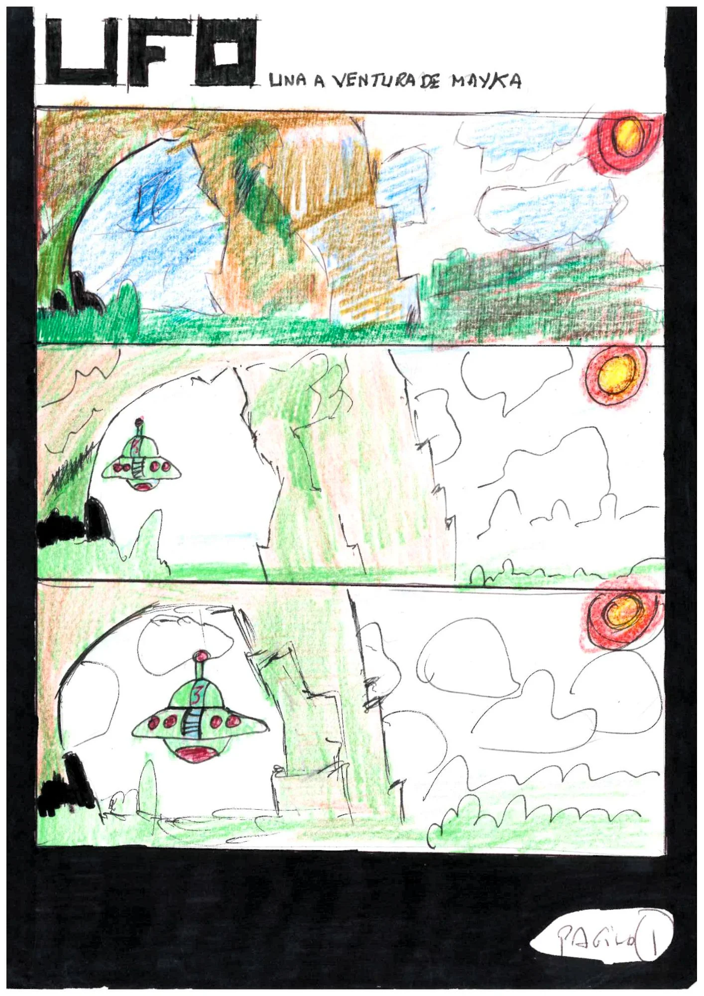UFO. Una aventura de Maika